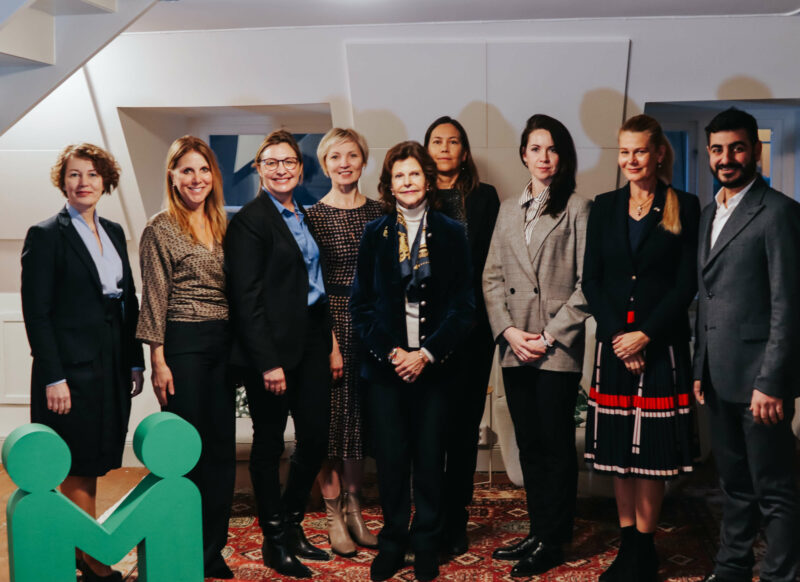 Group Photo With Mentor International’s founder H.M. Queen Silvia