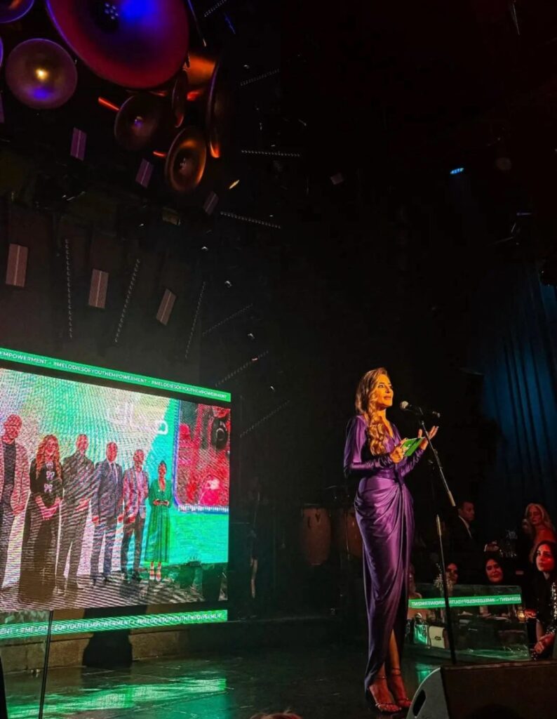 Thuraya Ismail's speech in La Scene at Mentor Arabia's Charity Dinner