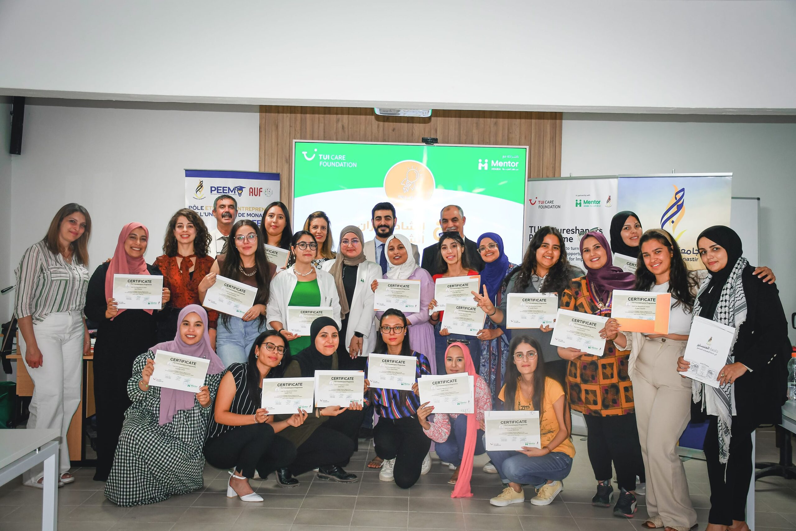 TUI Future Shapers- Youth Peer Mentoring for Impact Program - Mentors Training Group Photo